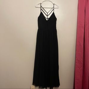 Bisou Bisou Black maxi dress